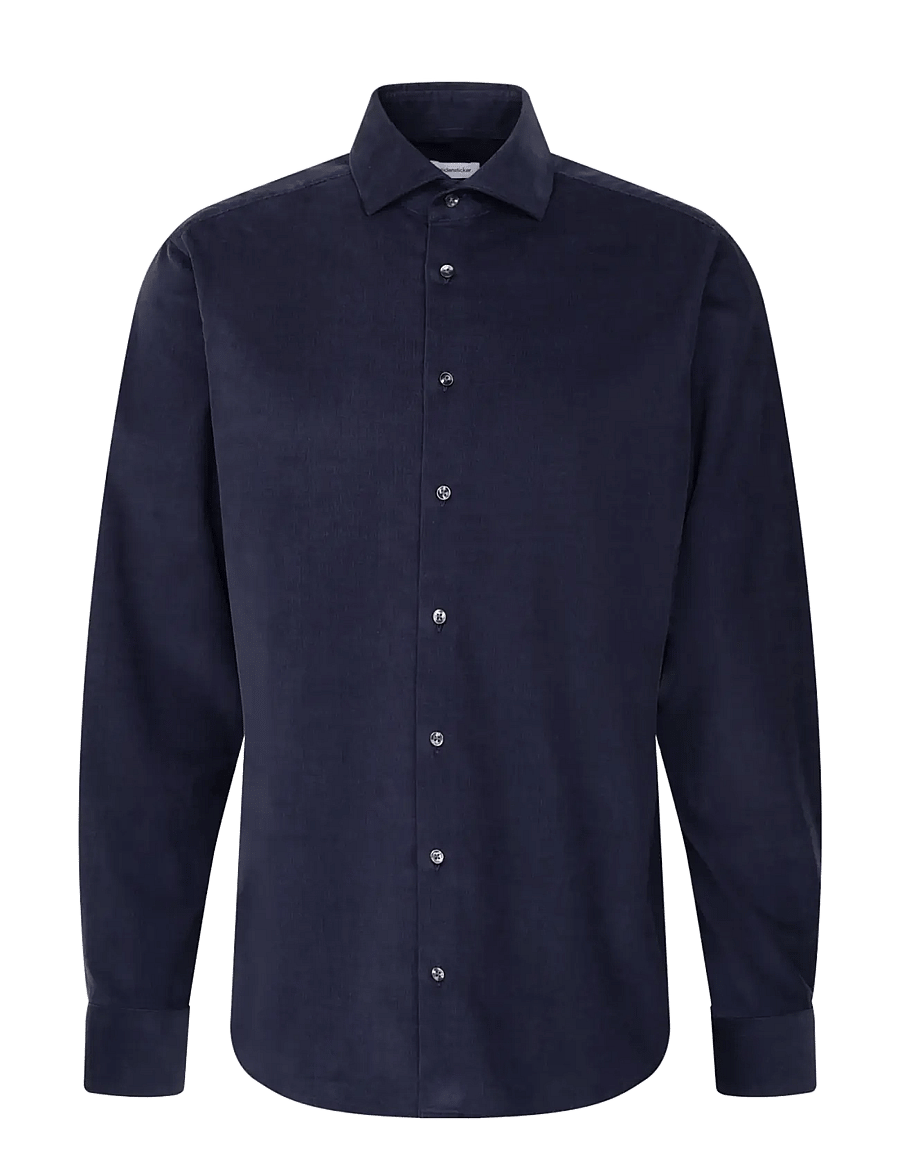 Seidensticker - Casual Shirt Regular - navy - 0