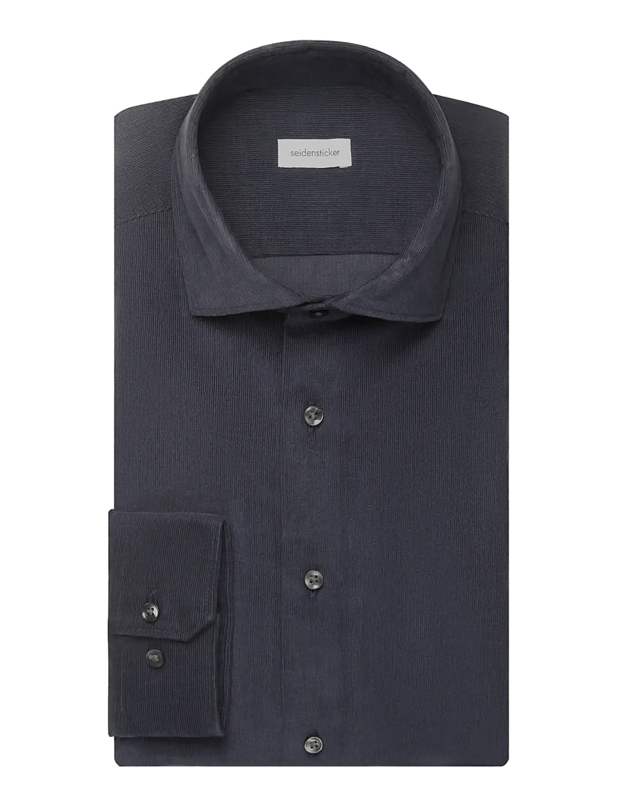 Seidensticker - Casual Shirt Regular - navy - 1