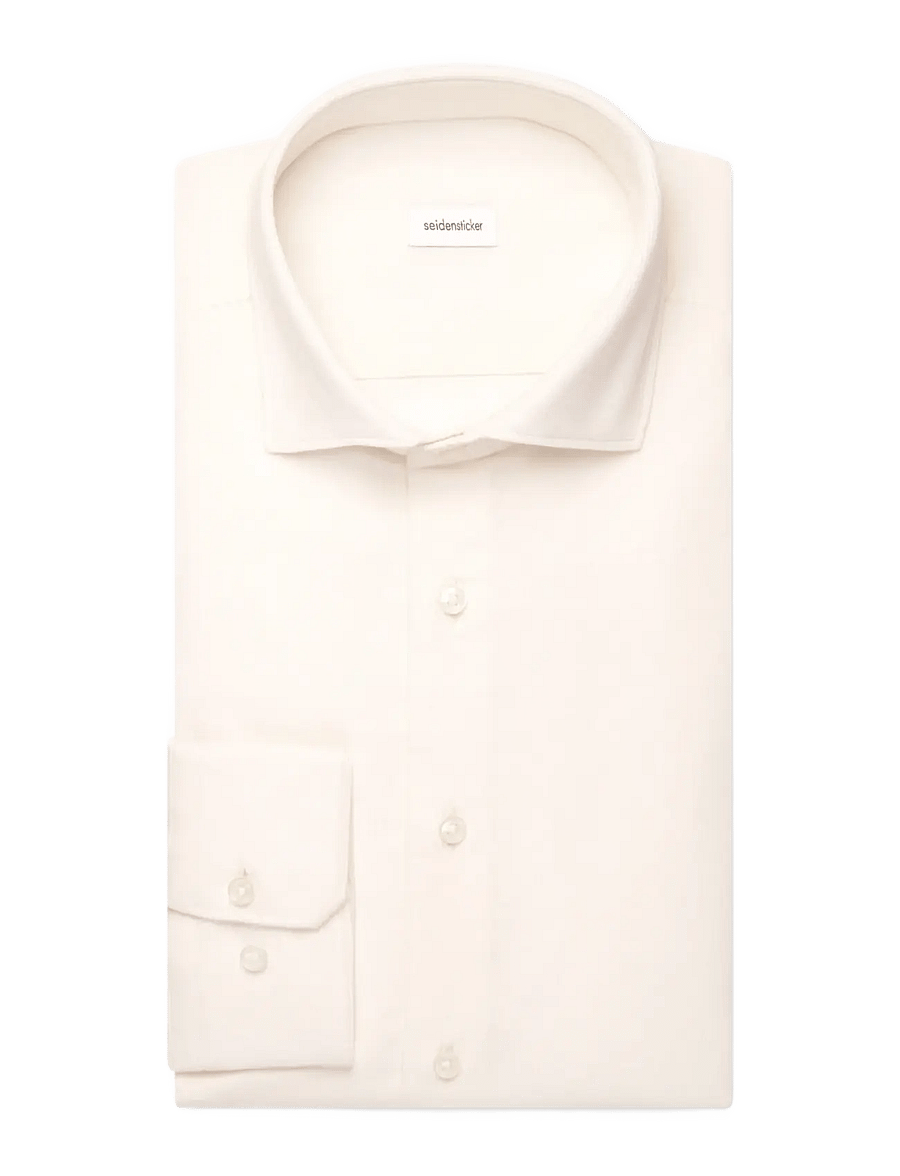 Seidensticker - Casual Shirt Regular - casual skjortor - offwhite - 2