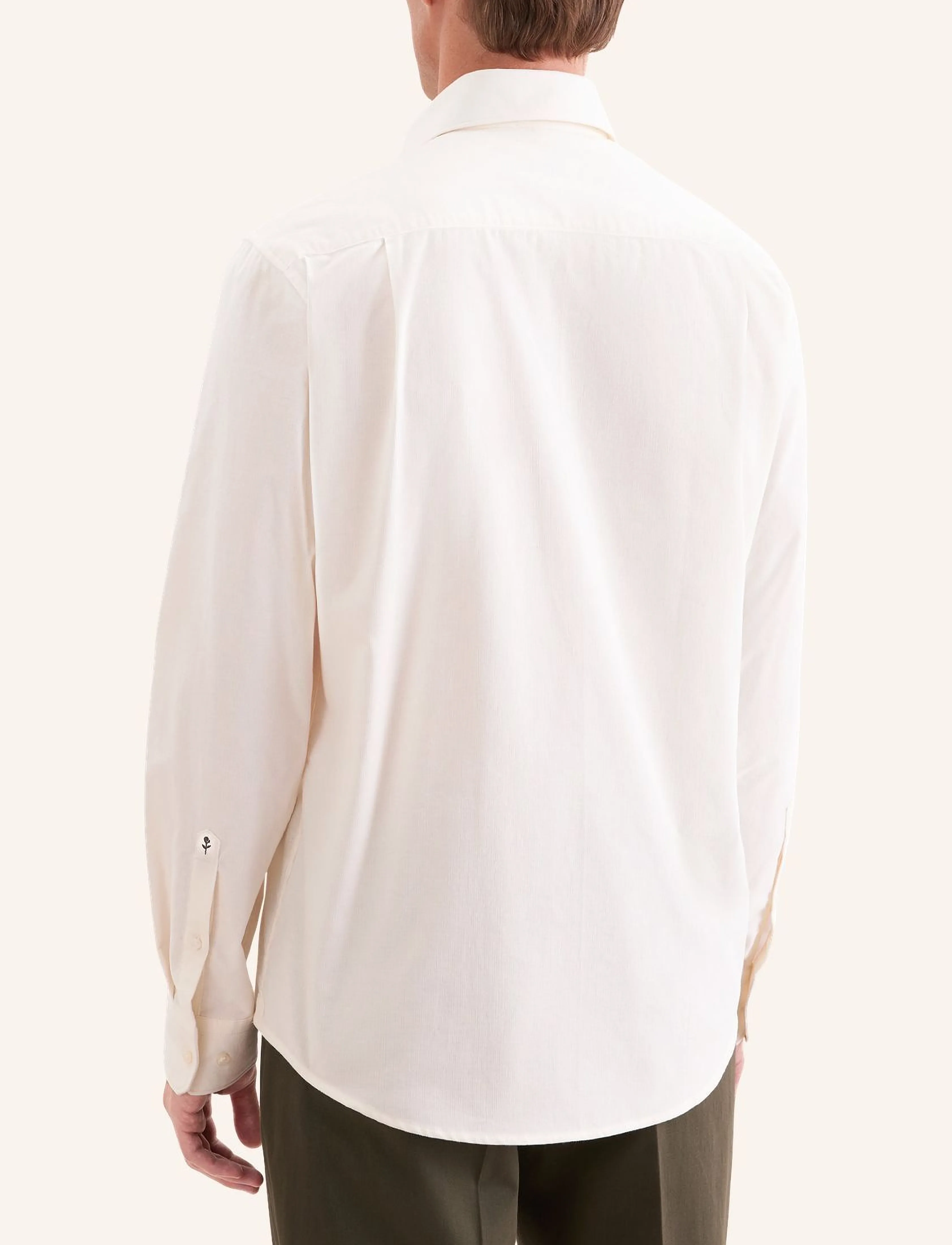 Seidensticker - Casual Shirt Regular - casual skjortor - offwhite - 3