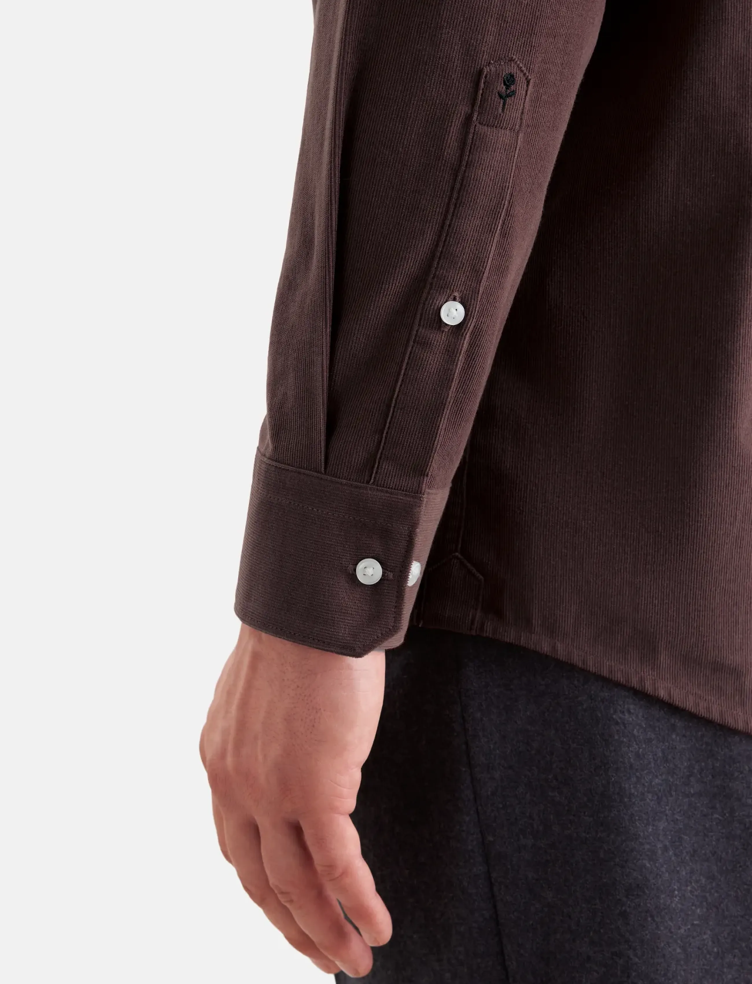 Seidensticker - Casual Shirt Regular - casual skjortor - wine red - 2