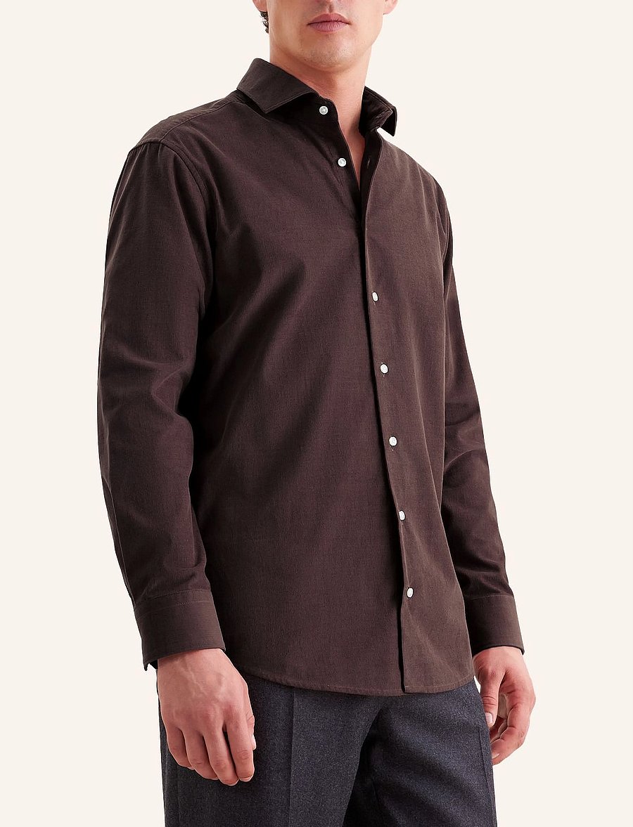 Seidensticker - Casual Shirt Regular - casual skjortor - wine red - 3