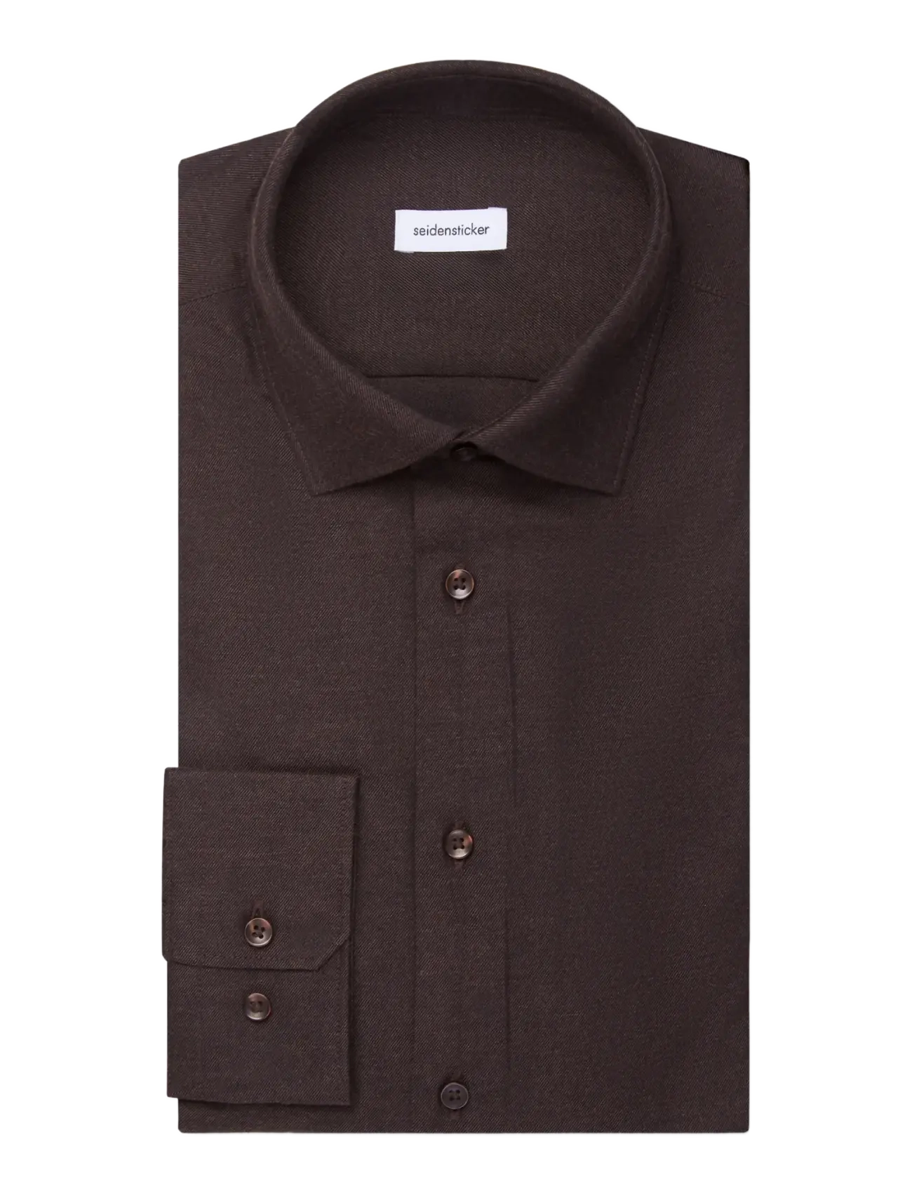 Seidensticker - Business shirt Slim - dark brown - 2