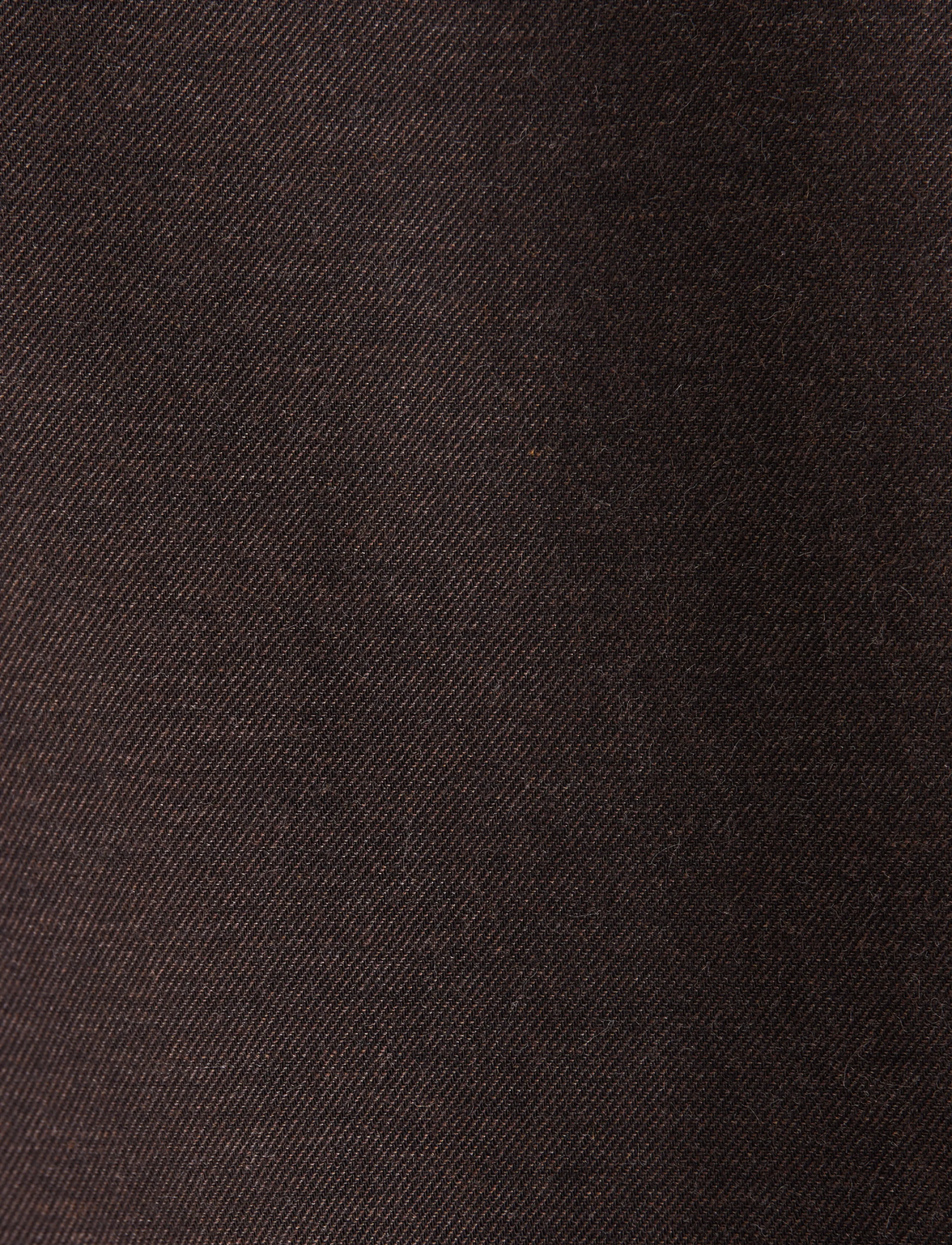 Seidensticker - Business shirt Slim - dark brown - 5