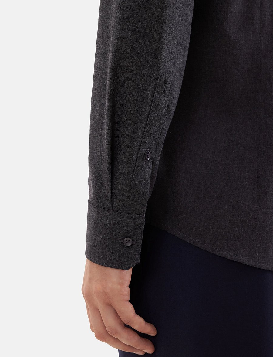 Seidensticker - Business shirt Slim - mid grey - 4