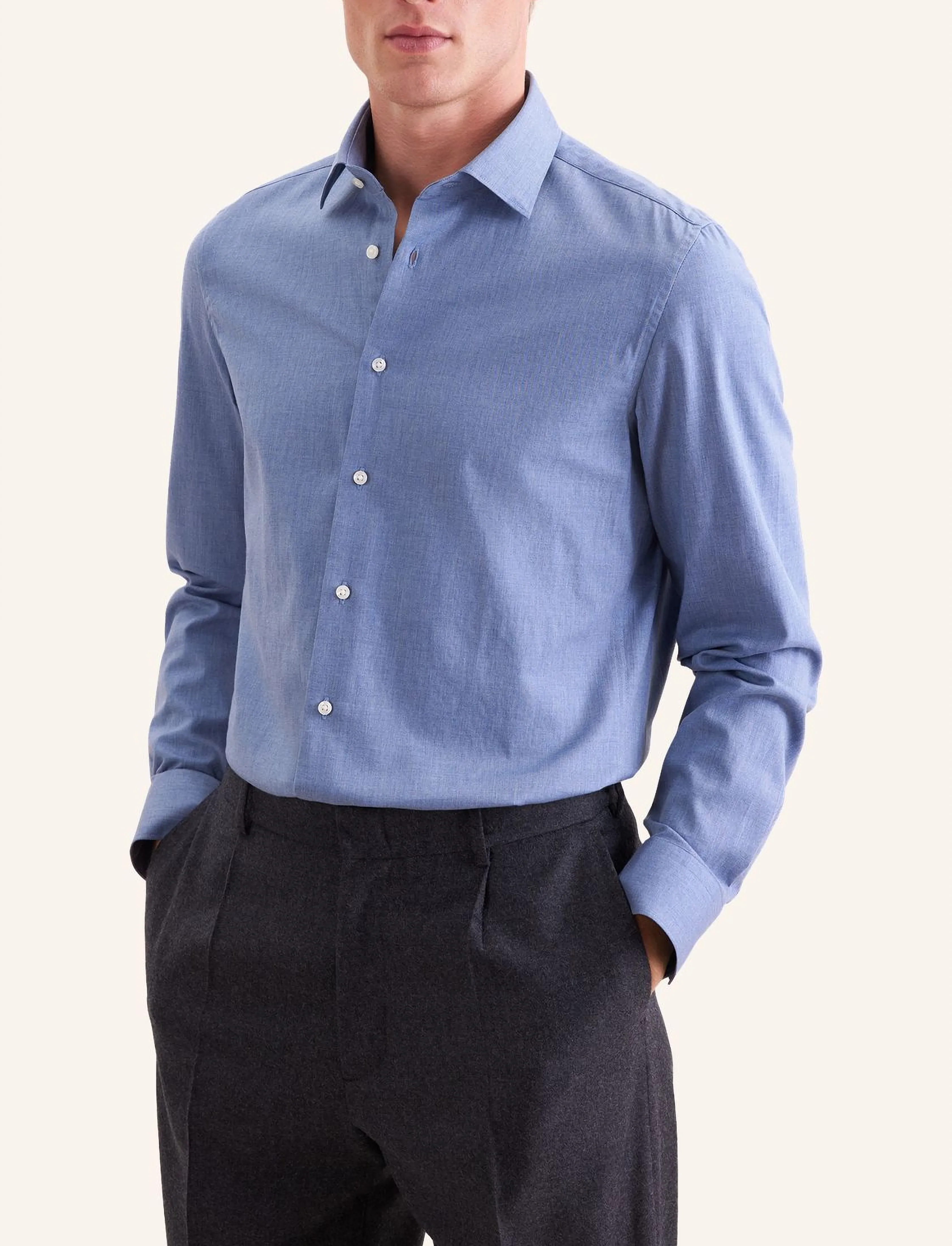 Seidensticker Business shirt Slim - Seidensticker - POWDER BLUE / blue