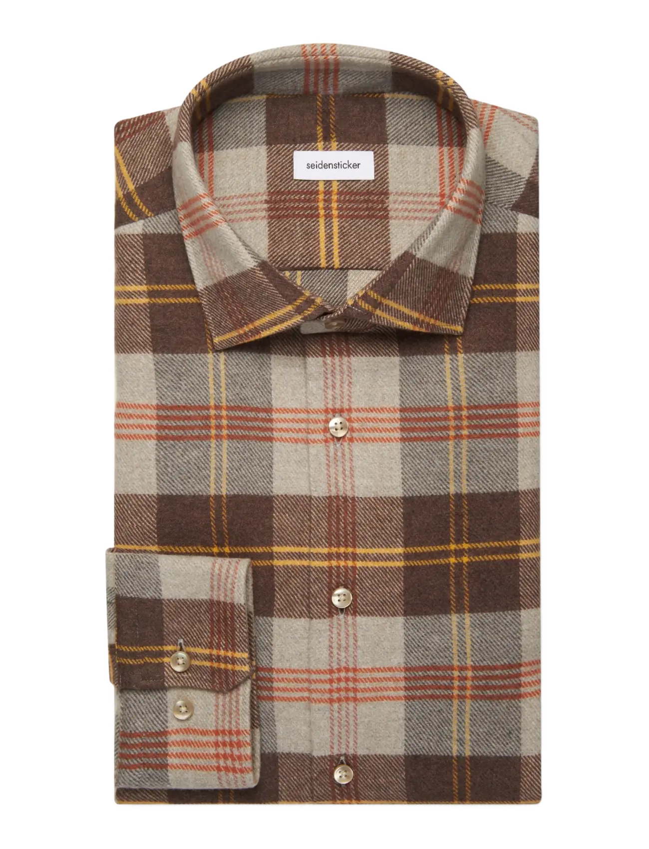 Seidensticker - Business shirt Regular - brown - 1