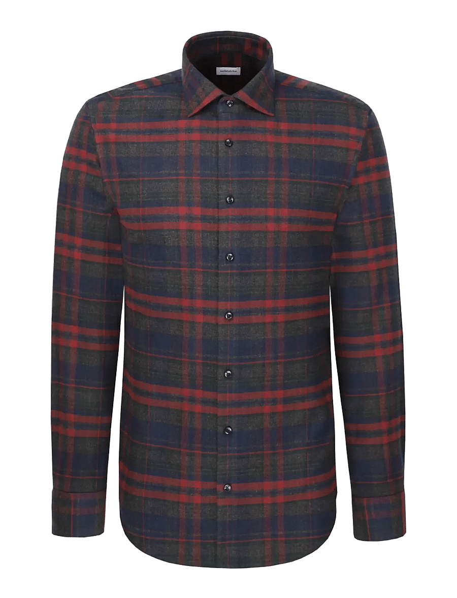 Seidensticker - Business shirt Regular - wine red - 0