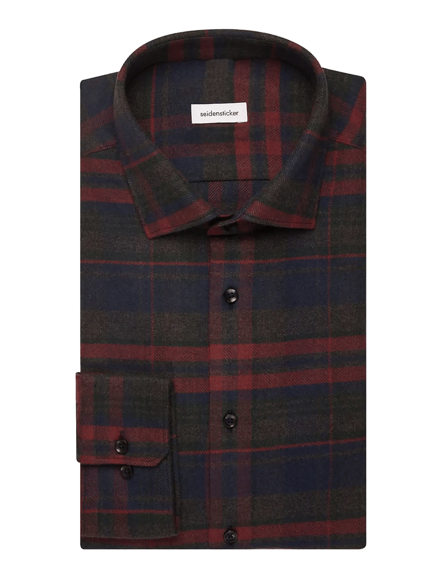 Seidensticker - Business shirt Regular - wine red - 1