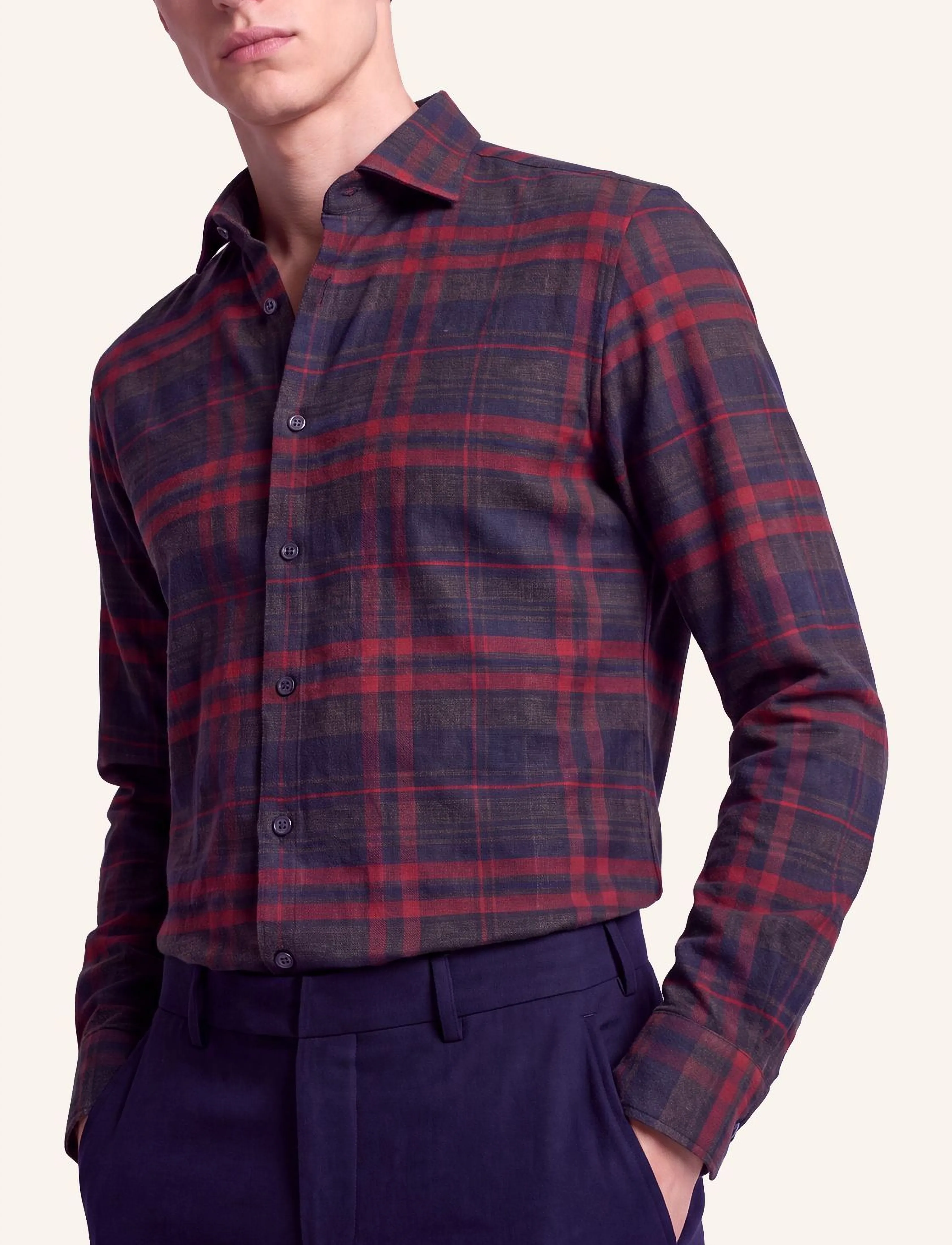 Seidensticker - Business shirt Regular - efterårsbesparelser - wine red - 4