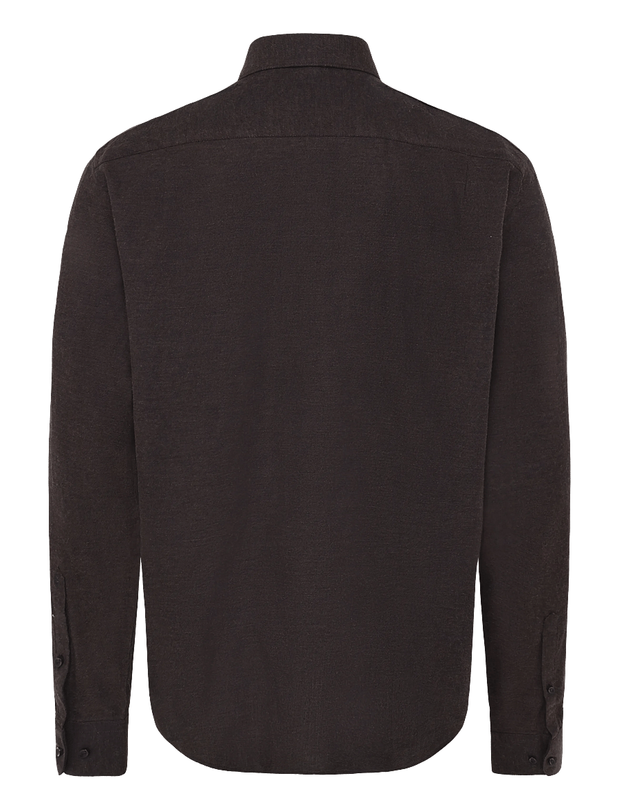 Seidensticker - Business shirt Regular - formal shirts - dark brown - 1
