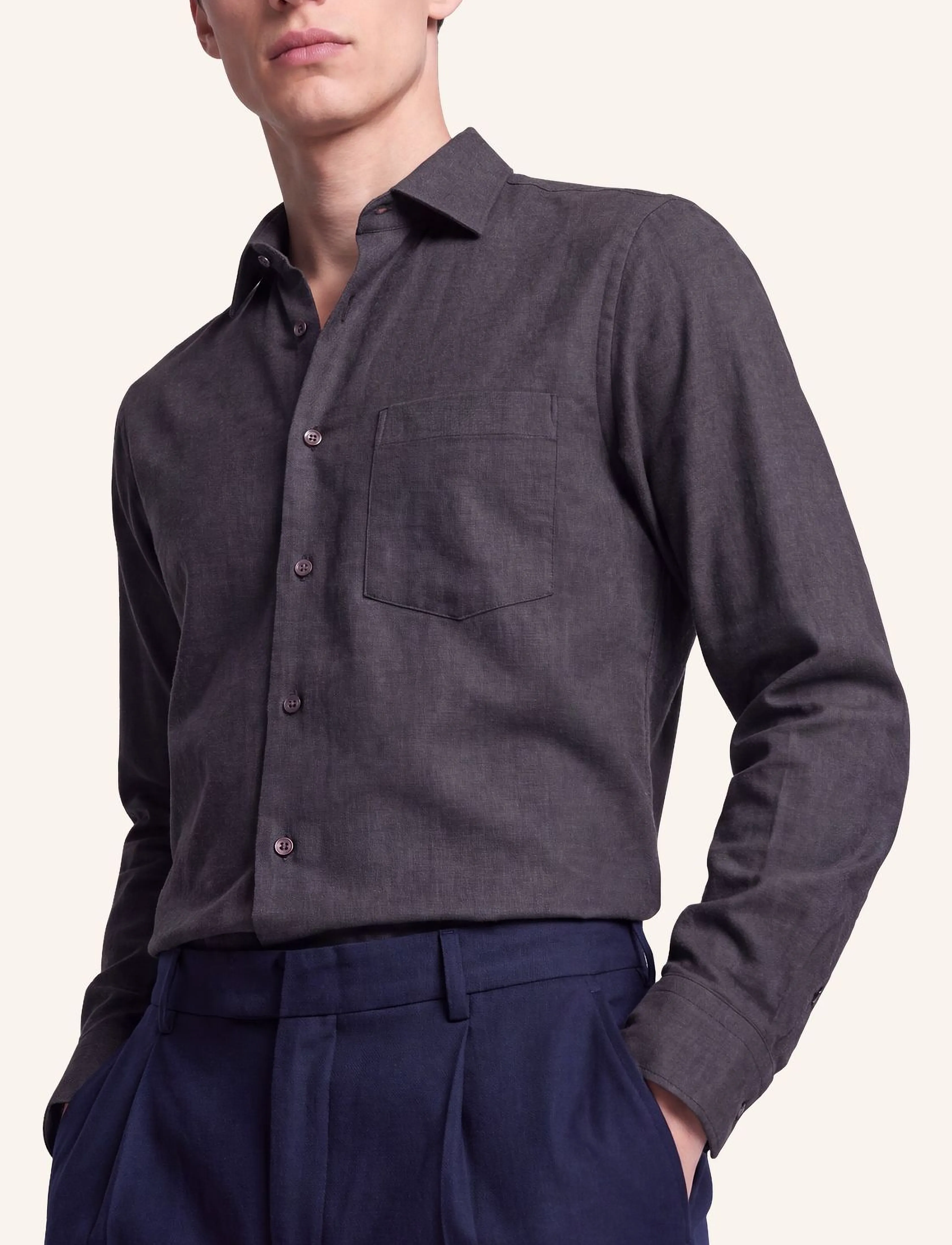Seidensticker - Business shirt Regular - kostymskjortor - mid grey - 3
