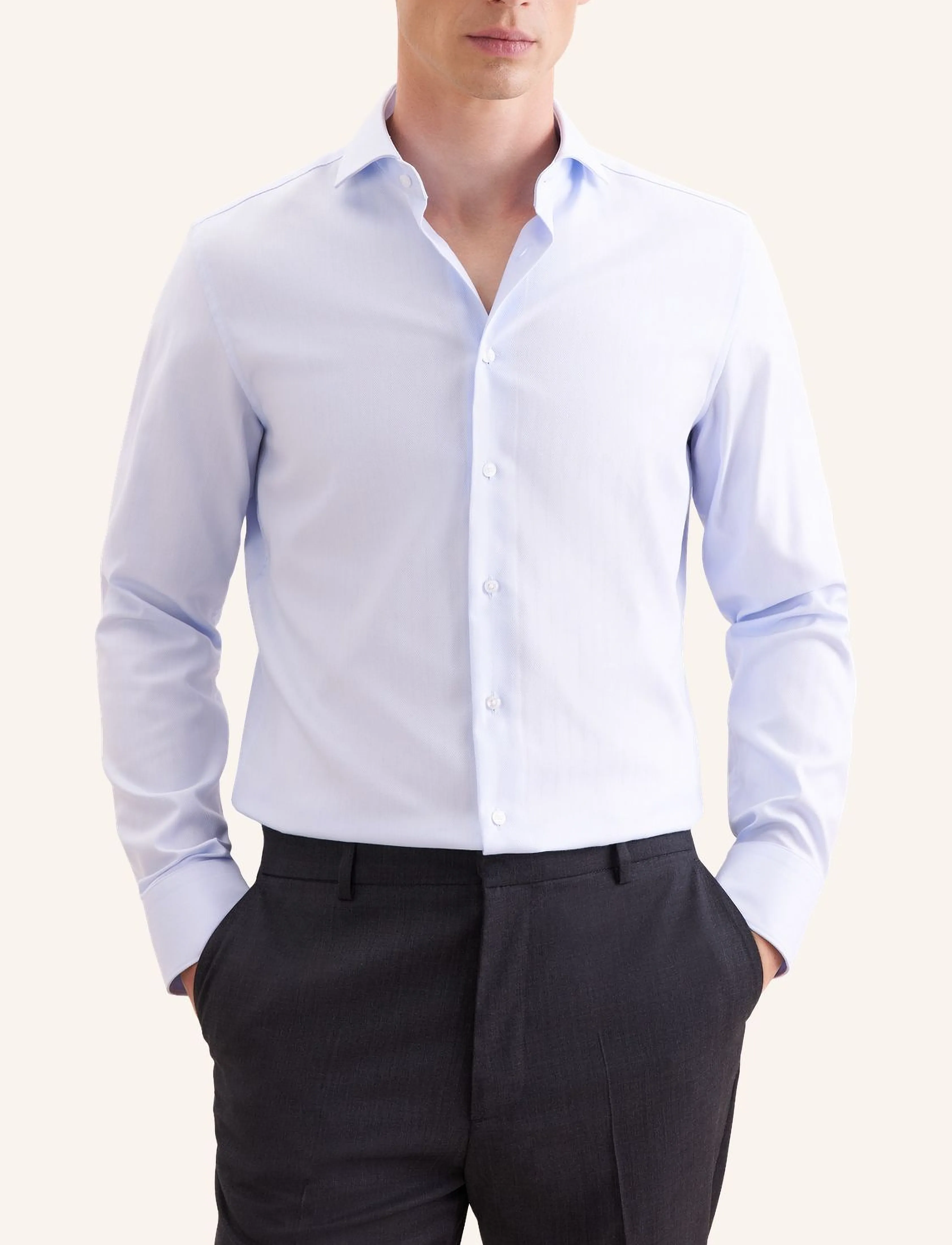 Seidensticker Business shirt Slim - Hemden - LIGHT BLUE / blue