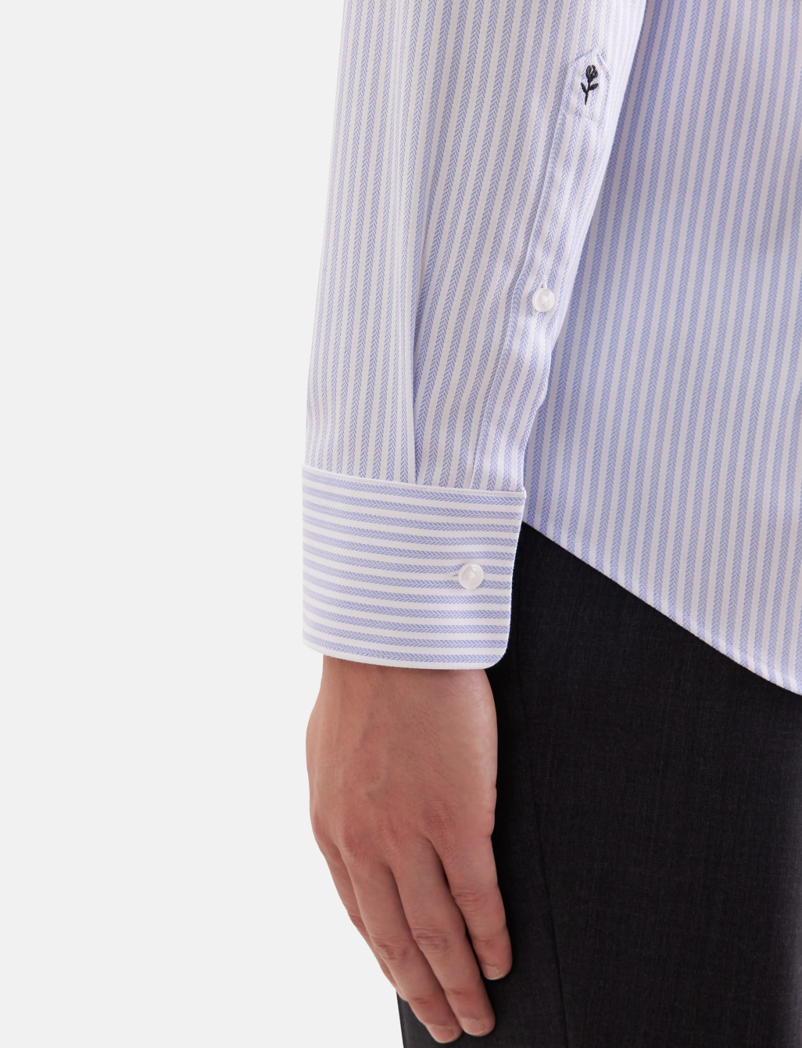 Seidensticker - Business shirt Slim - mid blue - 3