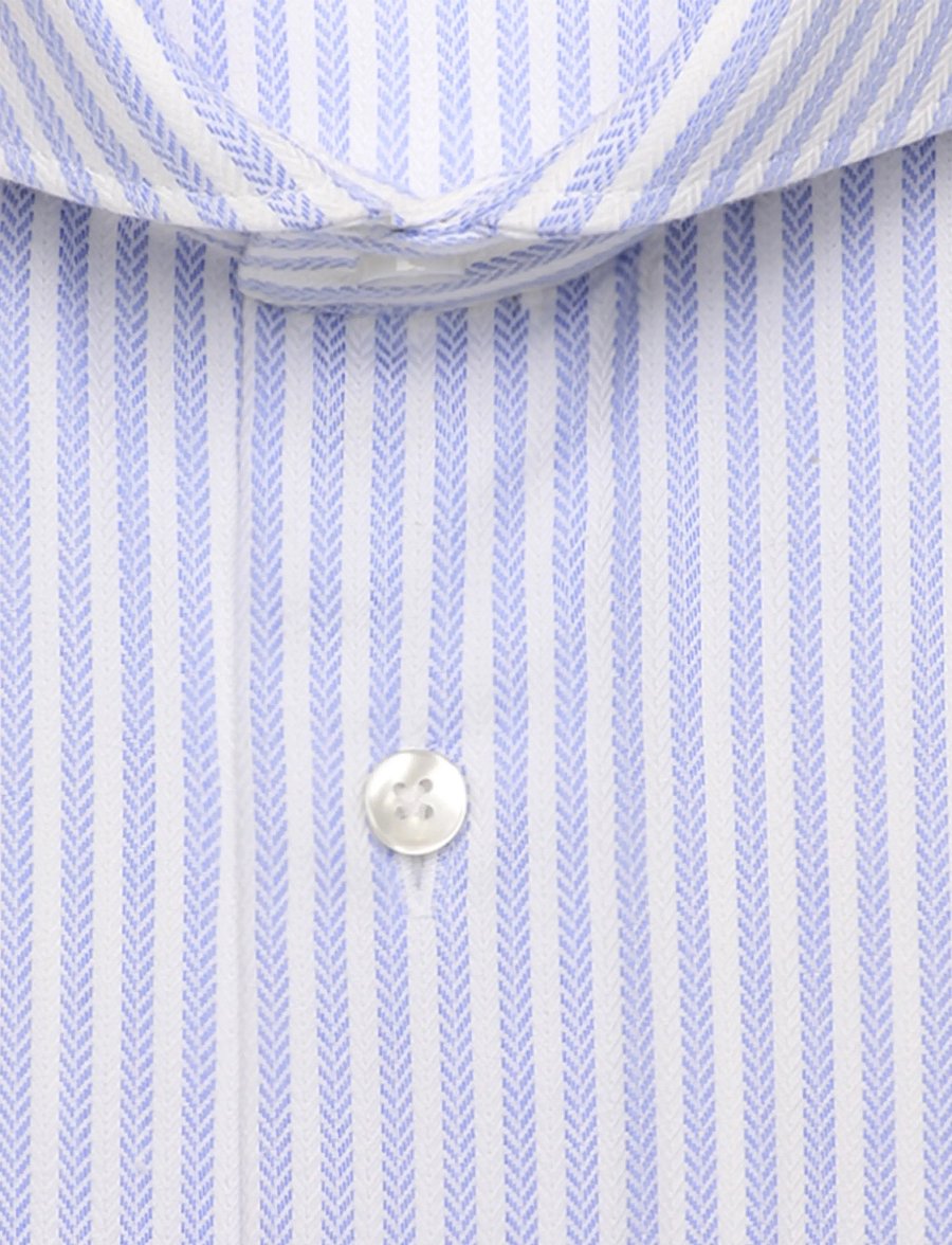 Seidensticker - Business shirt Slim - formal shirts - mid blue - 4