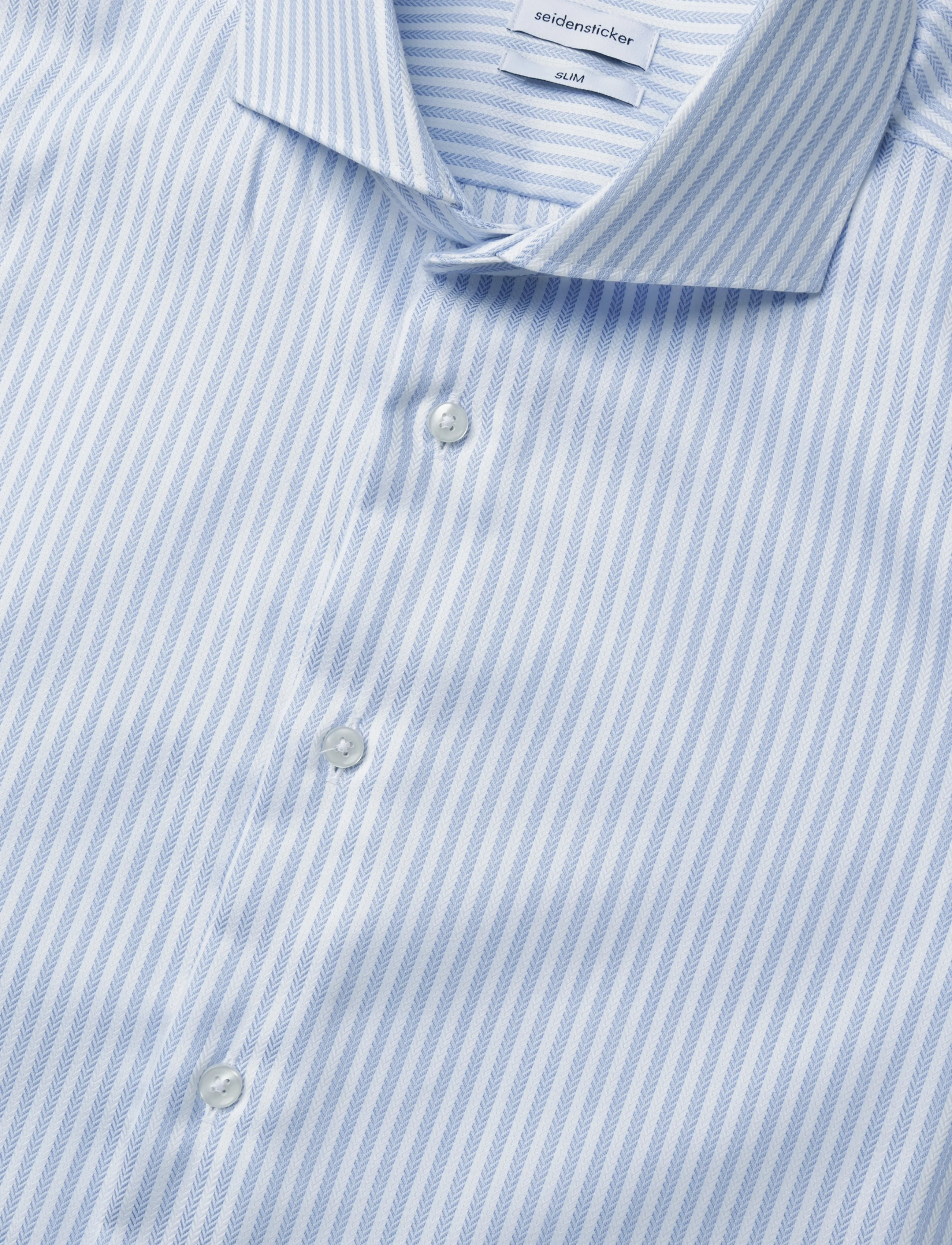 Seidensticker - Business shirt Slim - koszule wizytowe - mid blue - 5