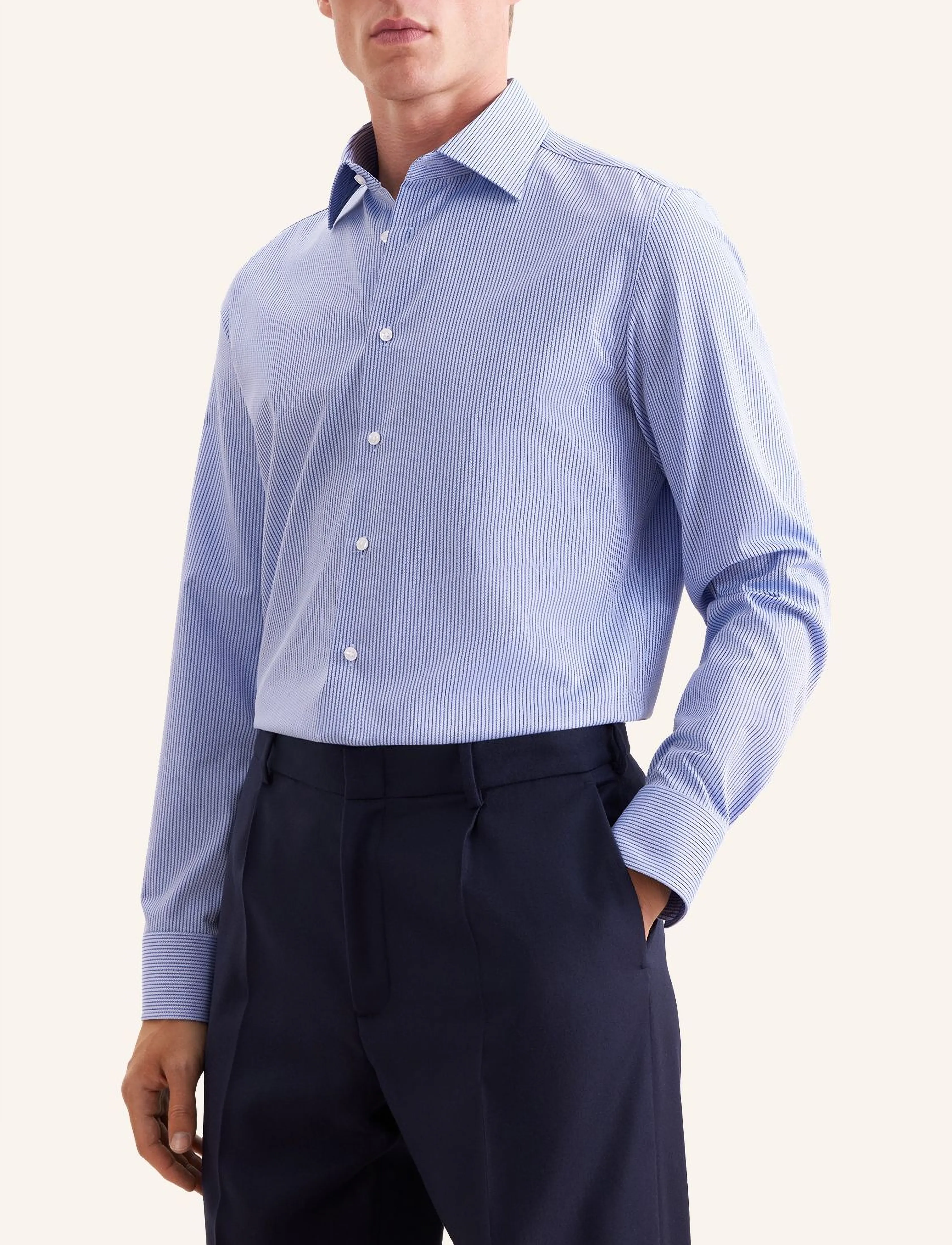 Seidensticker Business shirt Slim - Seidensticker - MID BLUE / blue