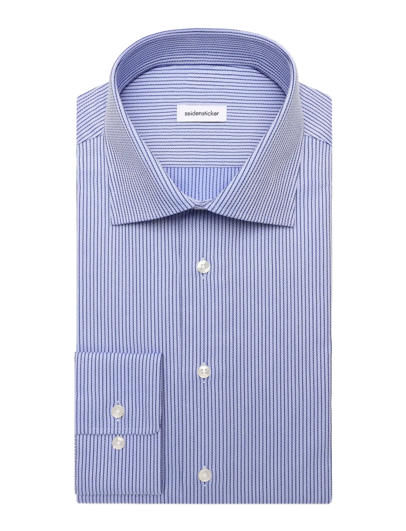 Seidensticker - Business shirt Slim - triibulised särgid - mid blue - 2