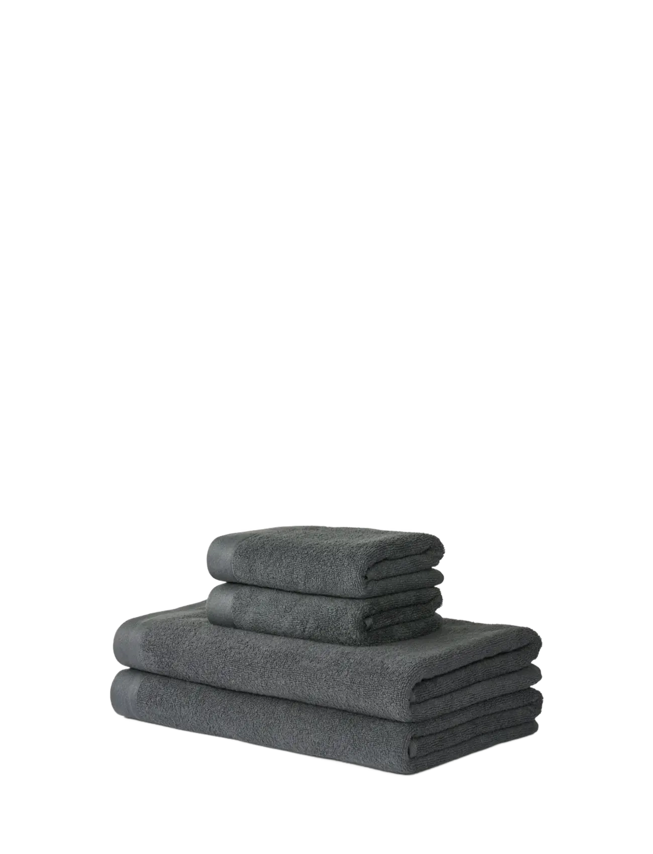Sekan Studio Towel Bundle - Set of 4 - Antracit - Textilier - ANTRACIT / grey