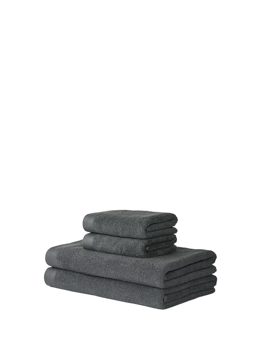 Sekan Studio - Towel Bundle - Set of 4 - Antracit - badetücher - antracit - 1
