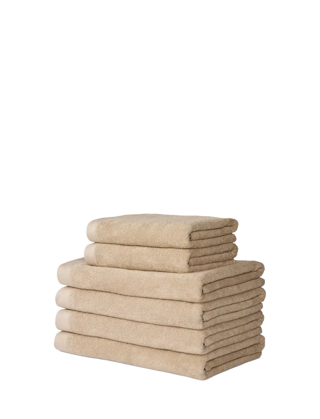 Sekan Studio Towel Bundle - Set of 6 - Mokka - Textilier - MOKKA / beige