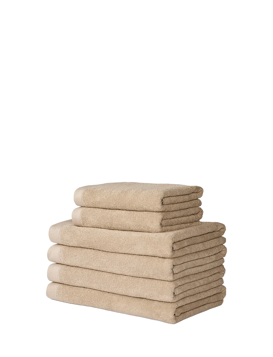 Sekan Studio - Towel Bundle - Set of 6 - Mokka - badetücher - mokka - 1