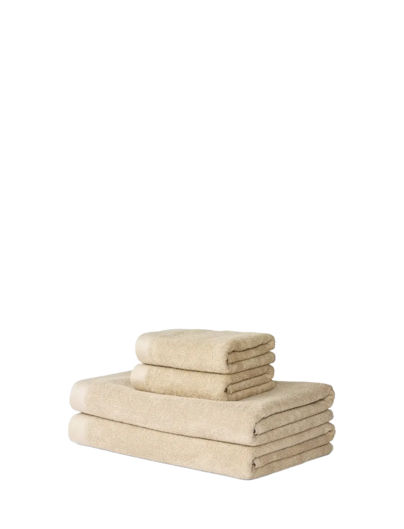 Sekan Studio Towel Bundle - Set of 4 - Sable - Textilier - SABLE / cream