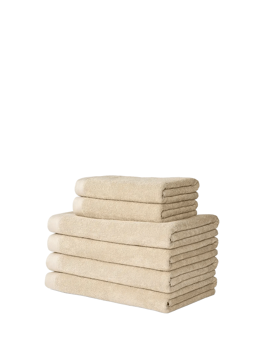 Sekan Studio - Towel Bundle - Set of 6 - Sable - badetücher - sable - 1