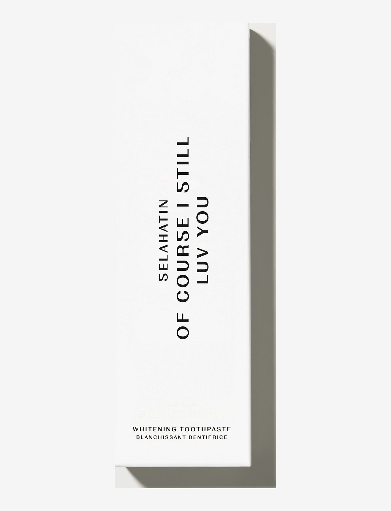 Selahatin - Of Course I Still Luv You - Whitening Toothpaste - resestorlekar & kits - white - 2