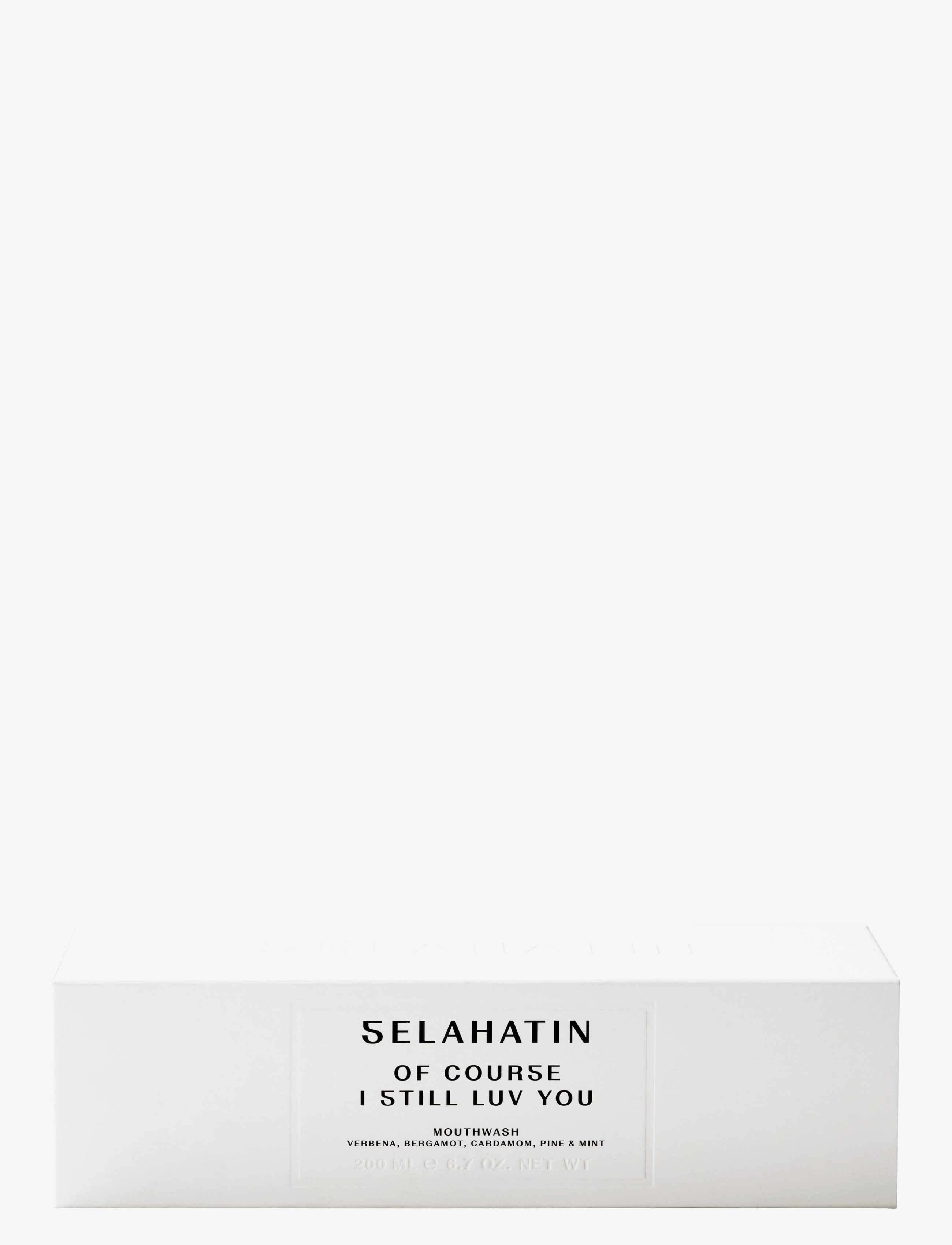 Selahatin - Of Course I Still Luv You - Mouthwash - transpaent - 2