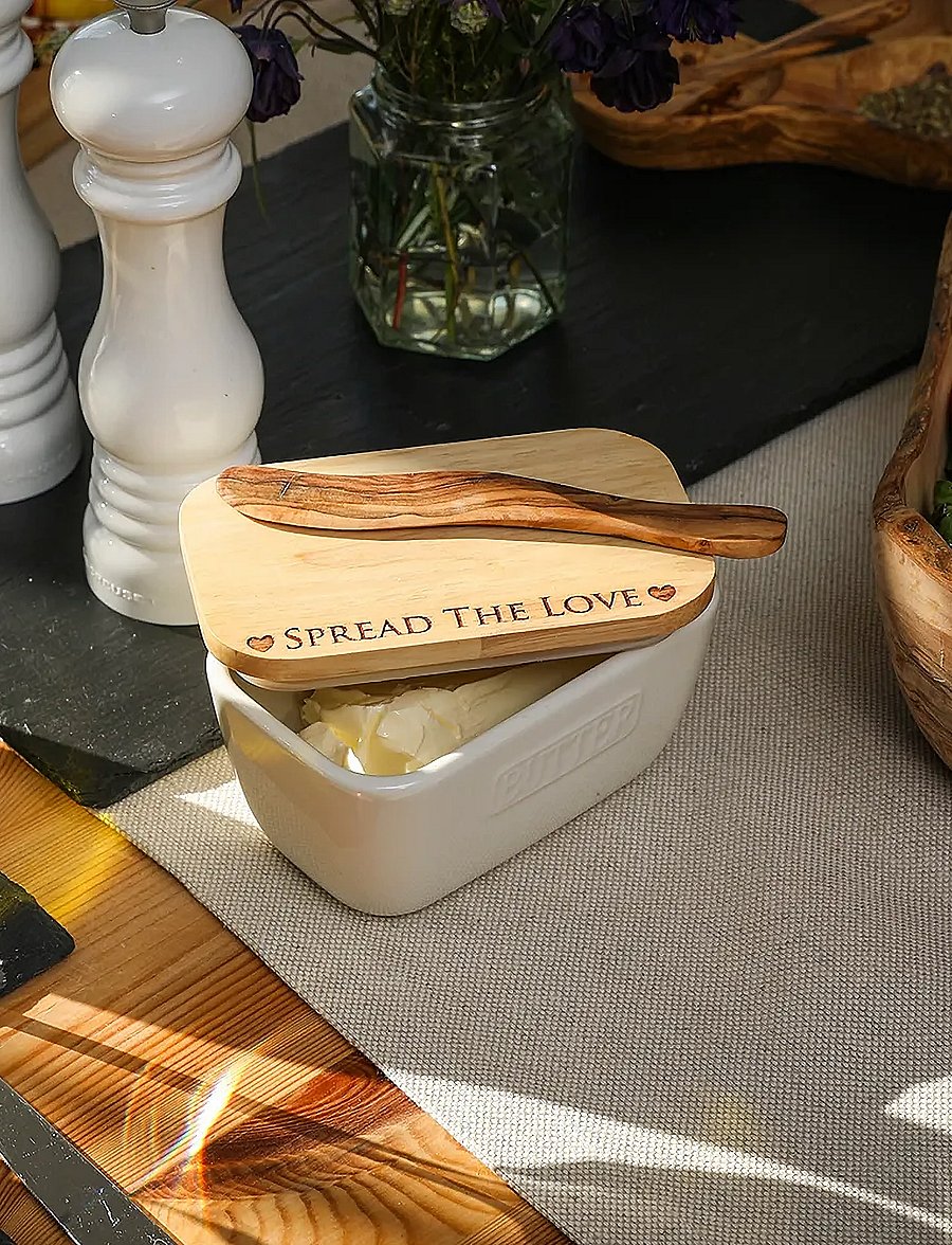 Selbrae House - Butter Dish - butterdosen - white - 0