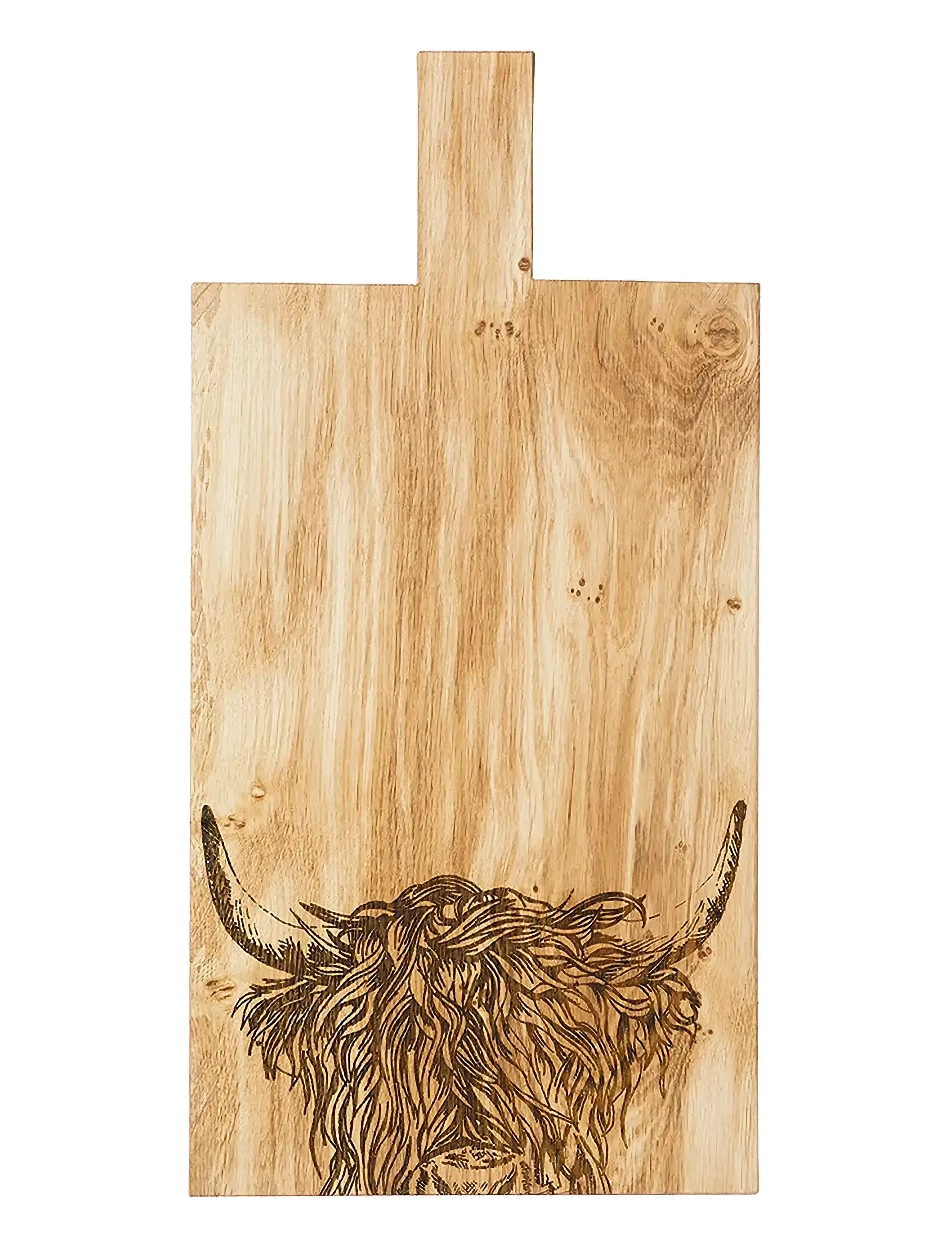 Selbrae House Oak Paddle  - Large - Servierplatten - BROWN / brown