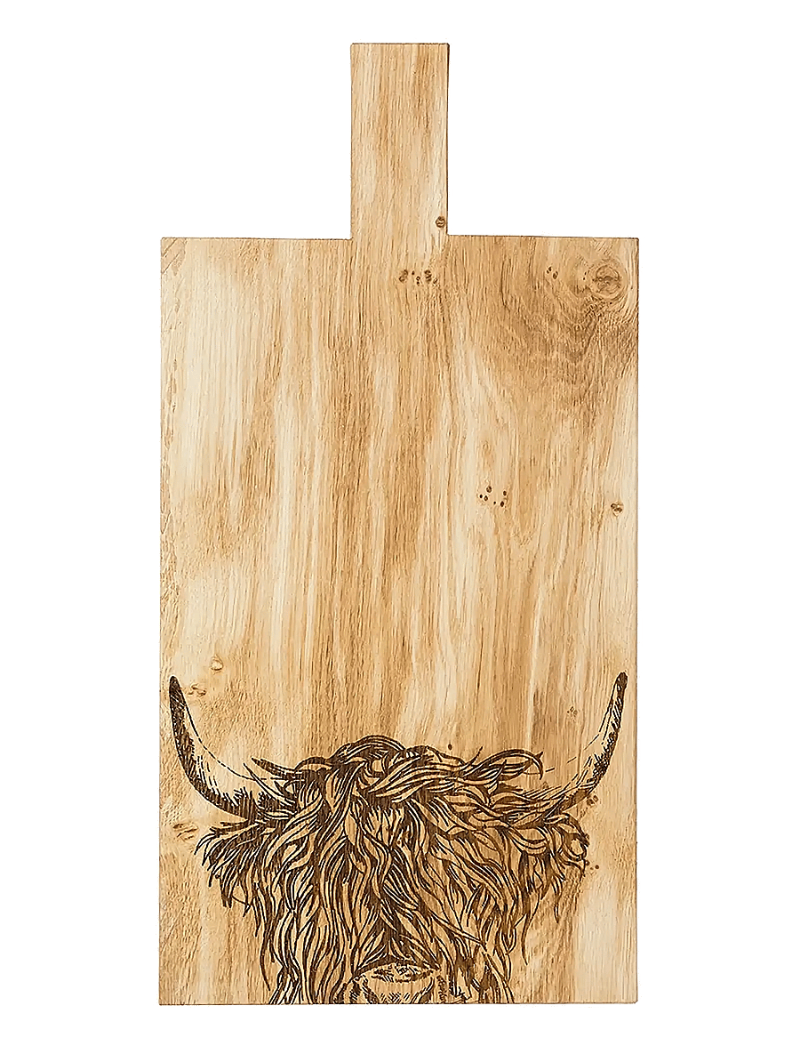 Selbrae House - Oak Paddle - Large - trauki uz kājas un šķīvji servēšanai - brown - 1
