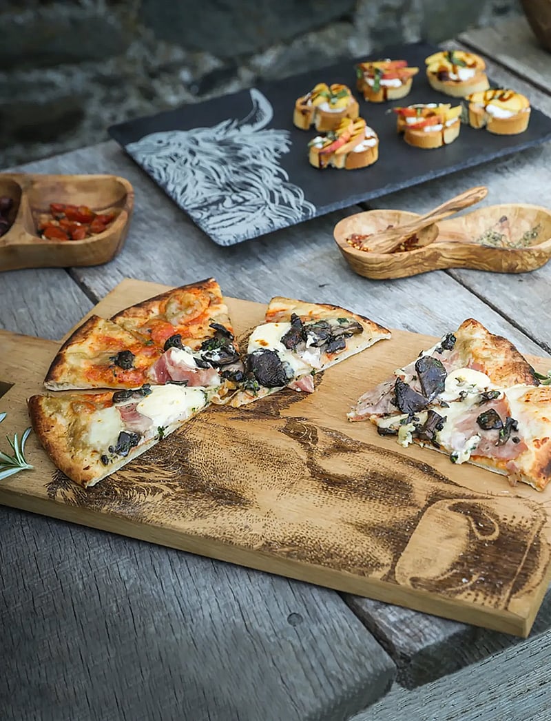 Selbrae House - Oak Paddle - Large - servierplatten - brown - 0