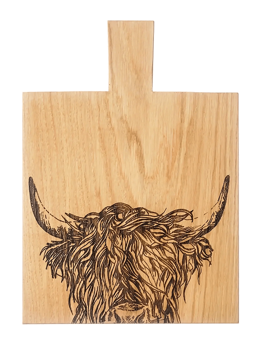 Selbrae House - Oak Paddle - Medium - servierplatten - brown - 1