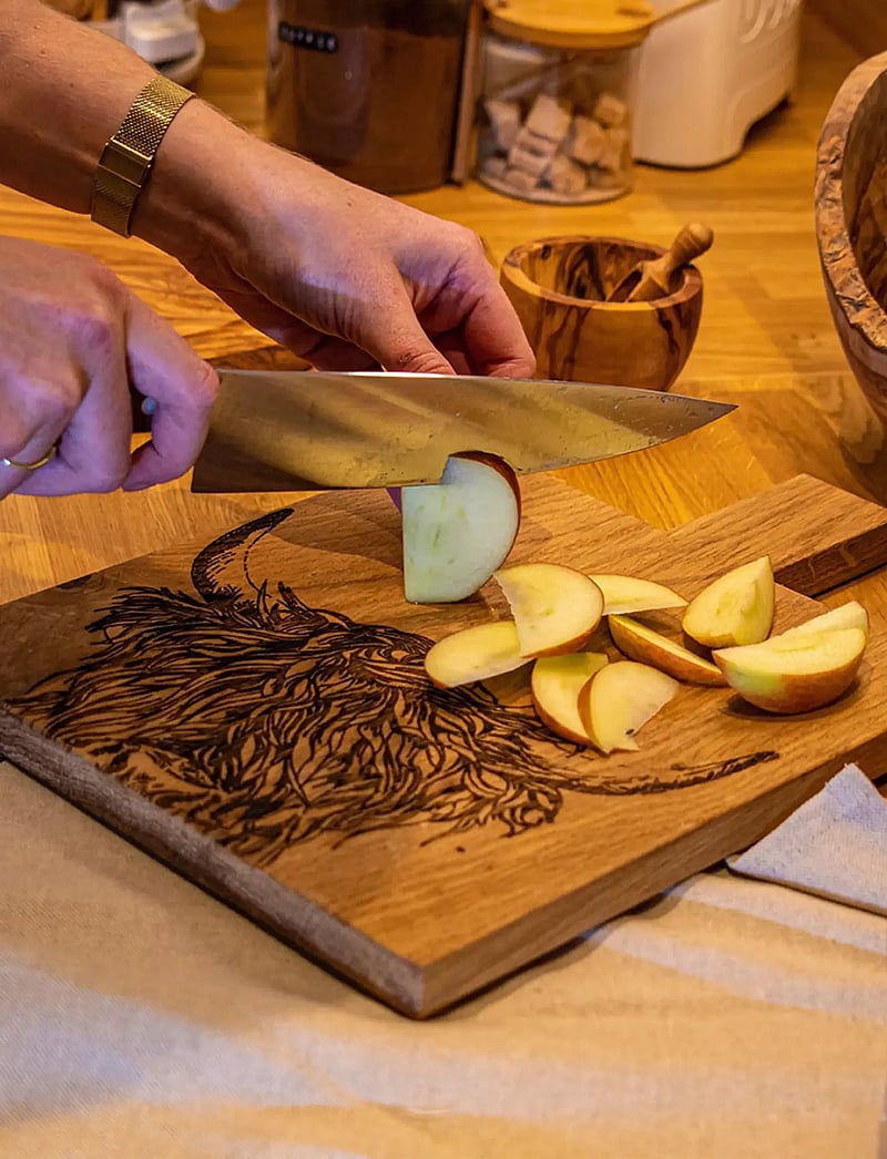 Selbrae House - Oak Paddle - Medium - servierplatten - brown - 4