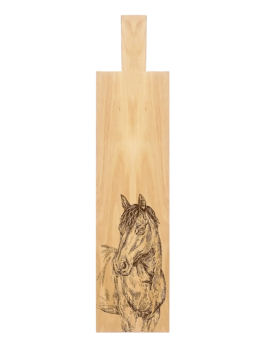 Selbrae House - Oak Paddle - Long - servierplatten - brown - 1