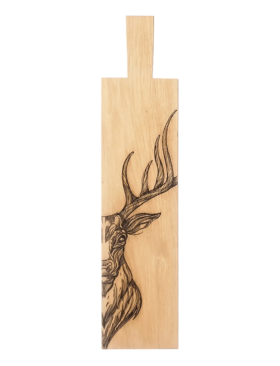 Selbrae House - Oak Paddle - Long - servierplatten - brown - 1