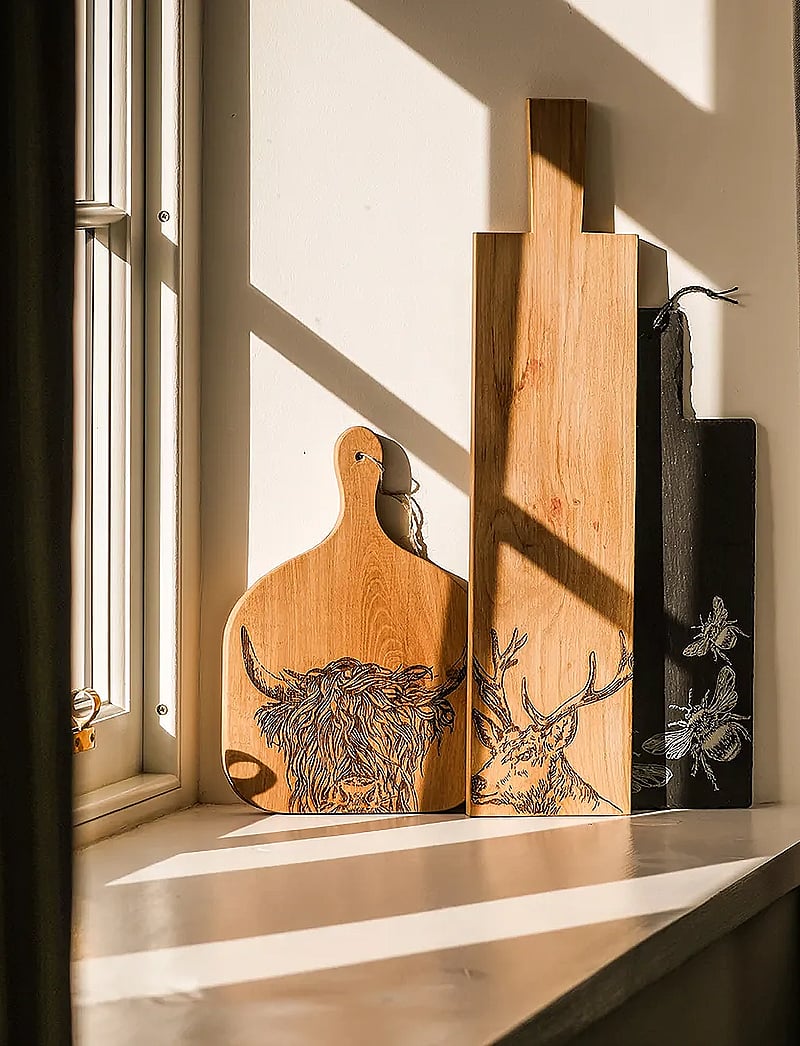 Selbrae House - Oak Paddle - Long - servierplatten - brown - 0