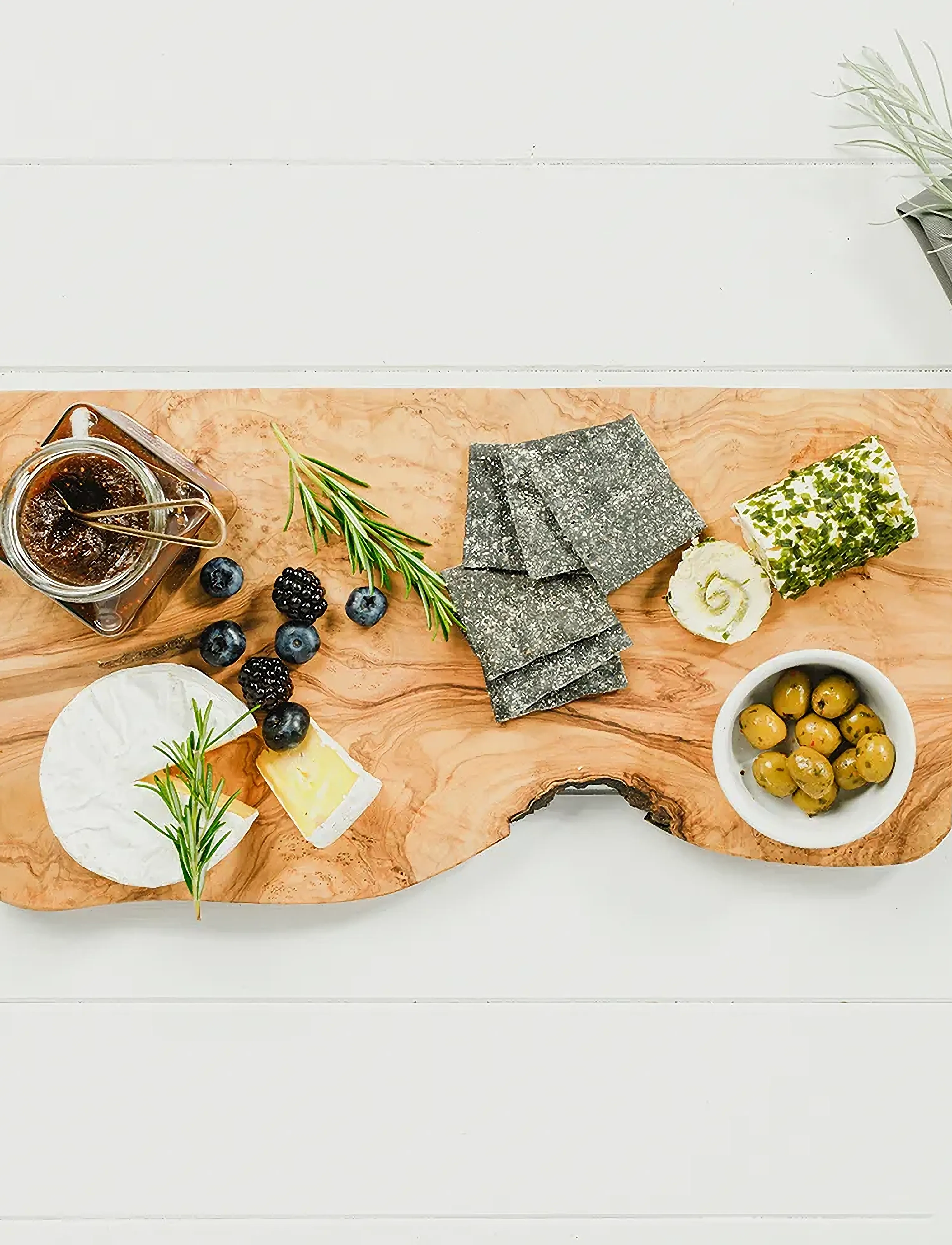 Selbrae House Skærebræt I Oliventræ, 34 cm, Kitchen Tools, Braun - Cutting Boards, Homeware