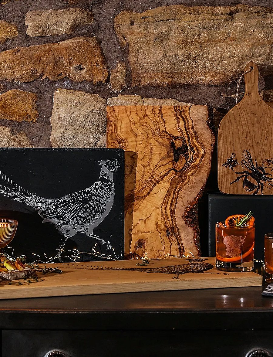 Selbrae House - Olive Wood Board - schneidebretter - brown - 2