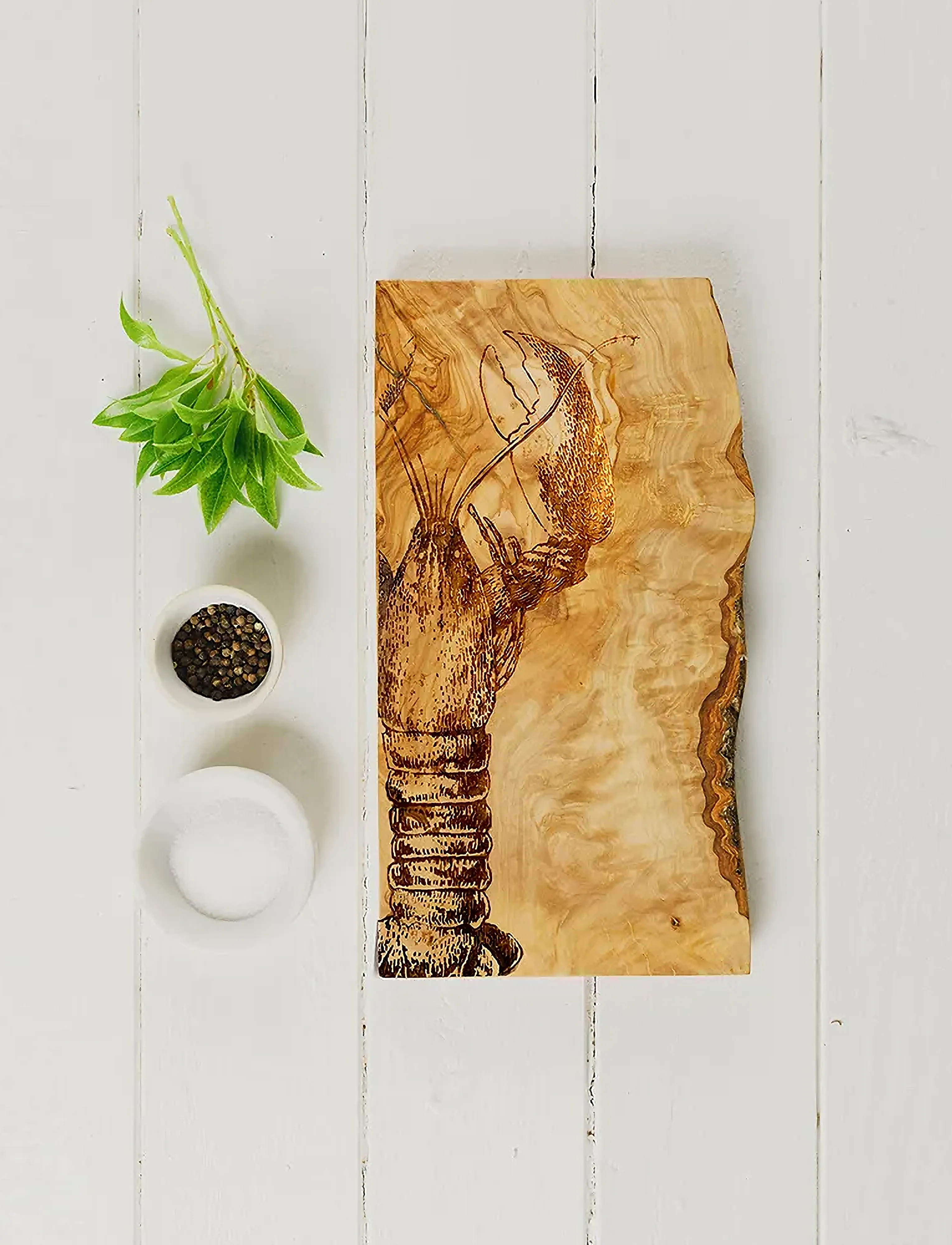 Selbrae House - Olive Wood Board - schalen serveren - brown - 2