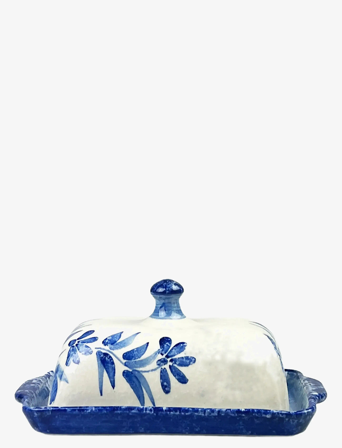Selbrae House - Ceramic Butter Dish - blue - 1