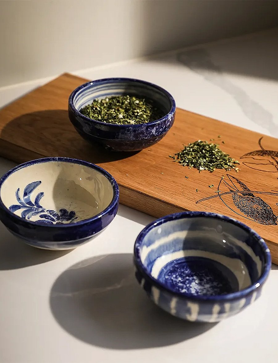 Selbrae House - Ceramic Dip Bowl - serveerimisnõud - blue - 4