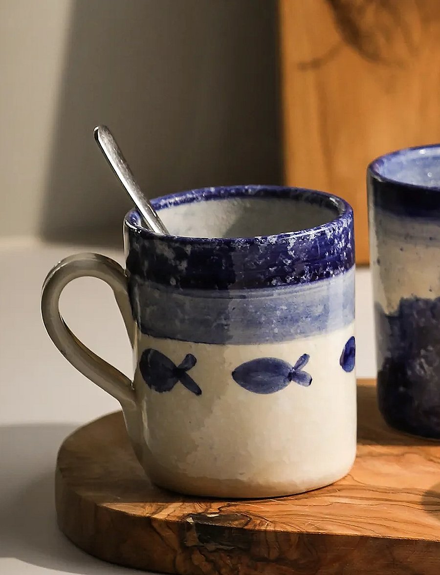 Selbrae House - Ceramic Mug - teetassen - blue - 0