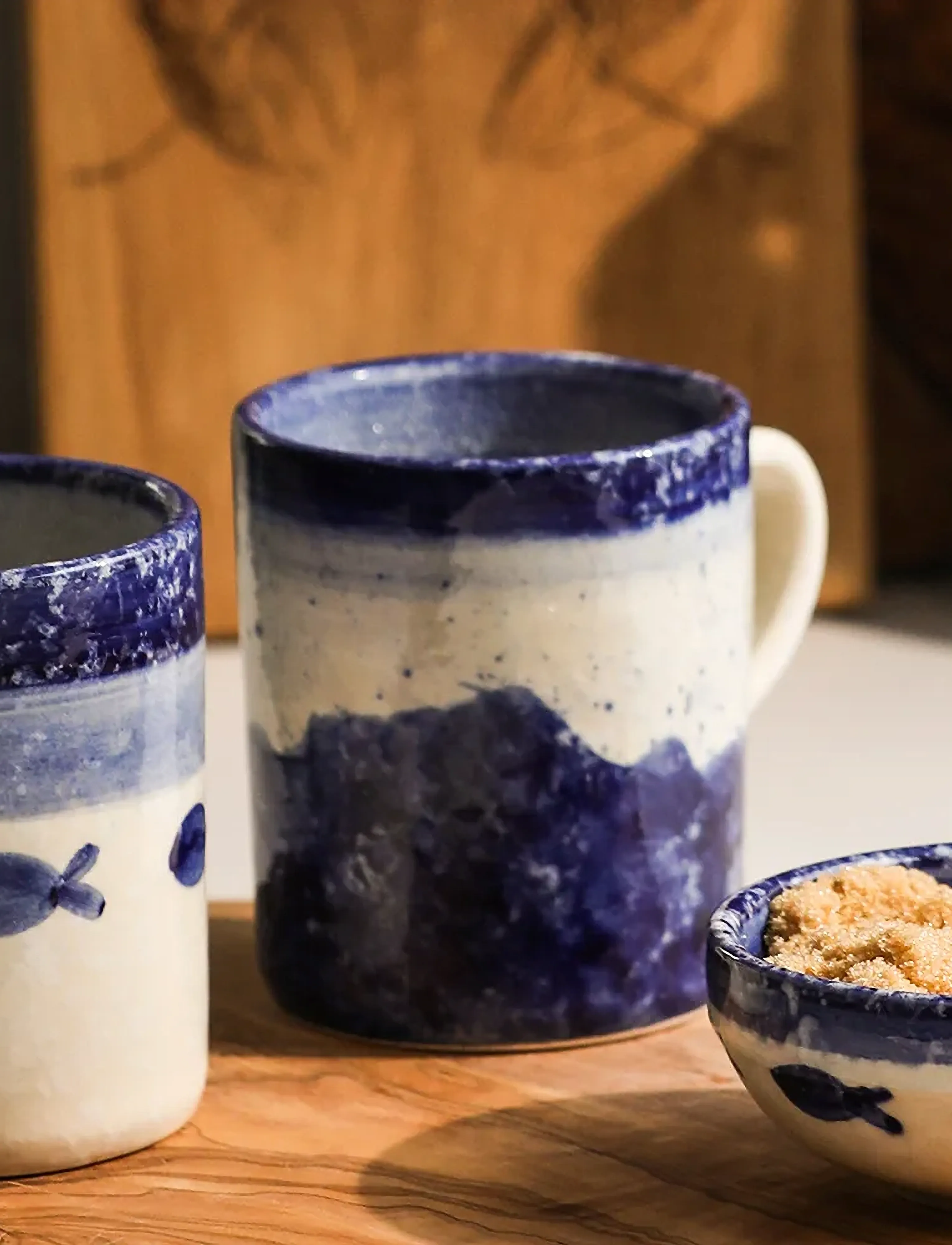 Selbrae House Krus I Keramik, 15 cm, Blue, Kopper & Krus > Kaffekopper, Unisex
