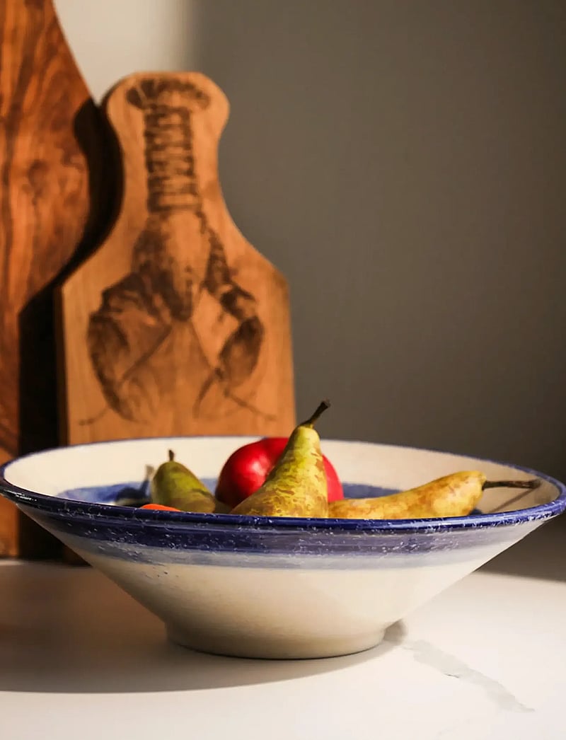 Selbrae House - Ceramic Serving Bowl - obstschalen - blue - 4