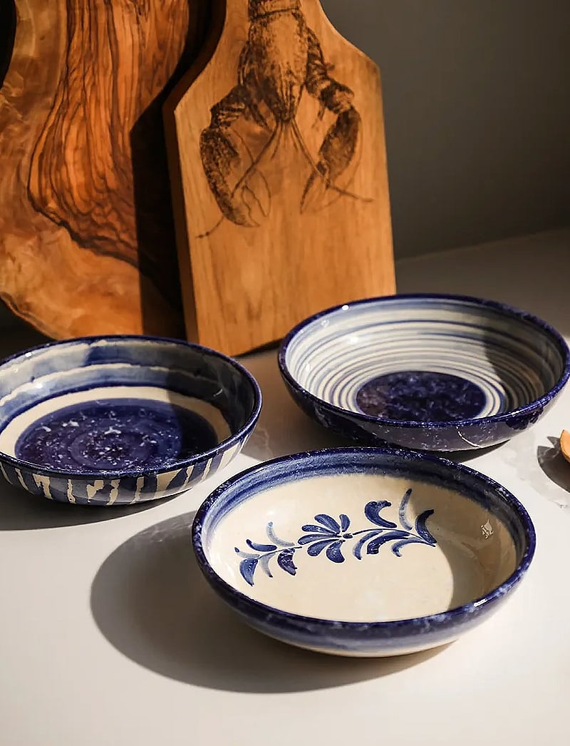 Selbrae House - Ceramic Serving Bowl - serving bowls - blue - 3