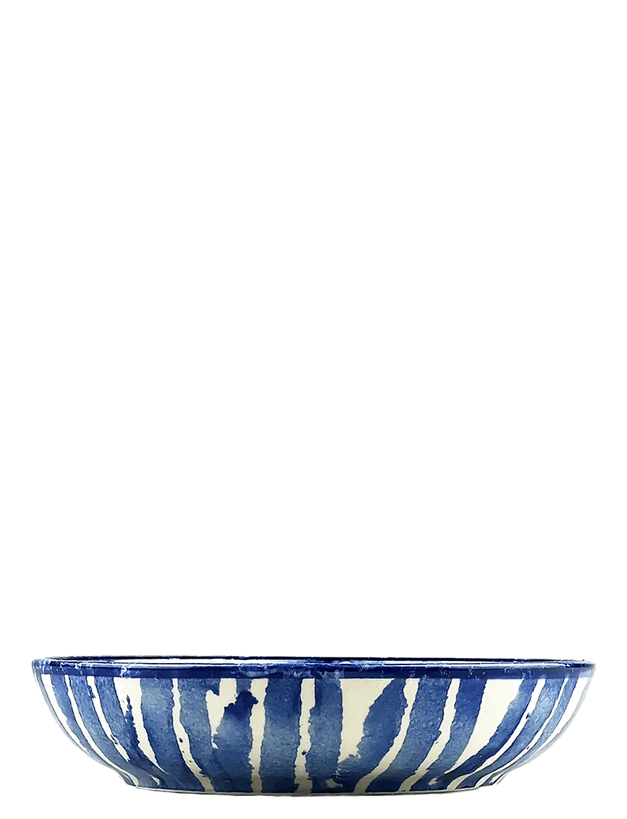 Selbrae House - Ceramic Serving Bowl - servierschalen - blue - 1