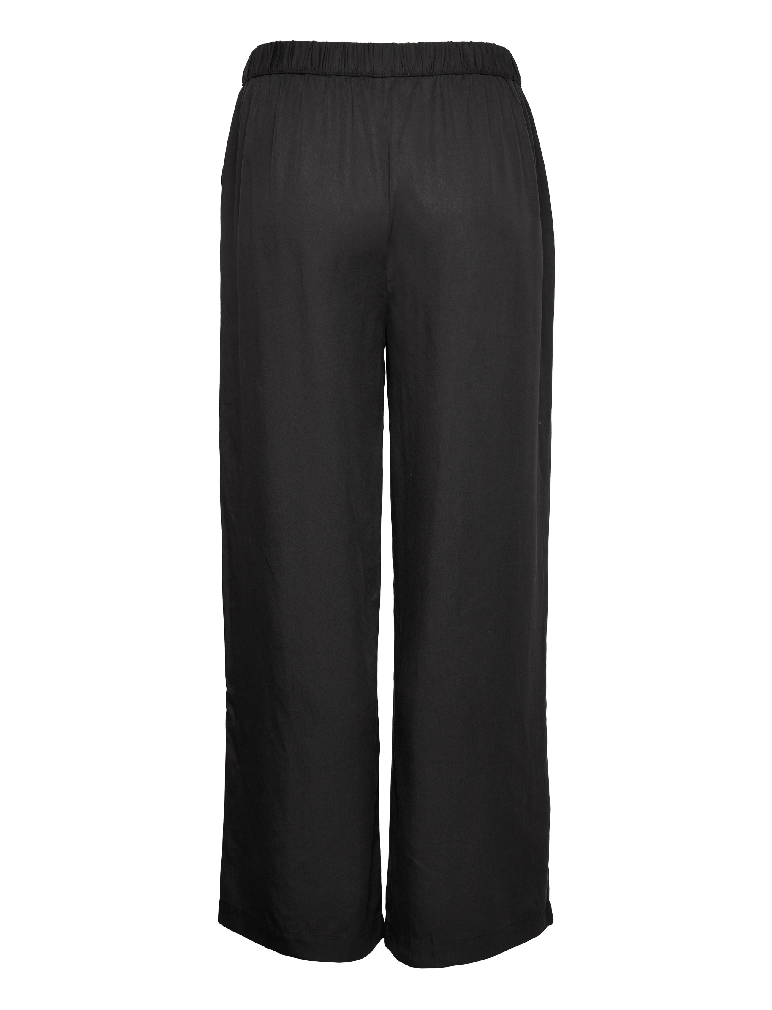 Seleted Femme Curve - SLFMERISA MW LONG PANT CURVE - black - 2